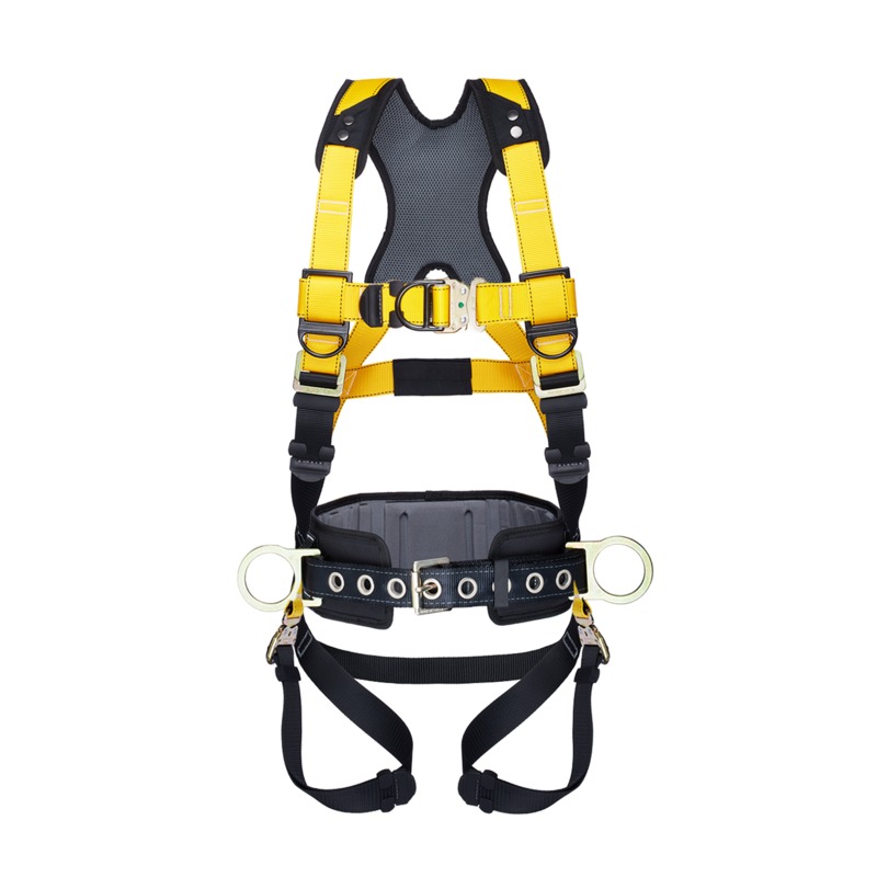 Guardian Series 3 Full Body Harness, Quick Connect Chest and Leg Buckle, Sternal D-Ring
